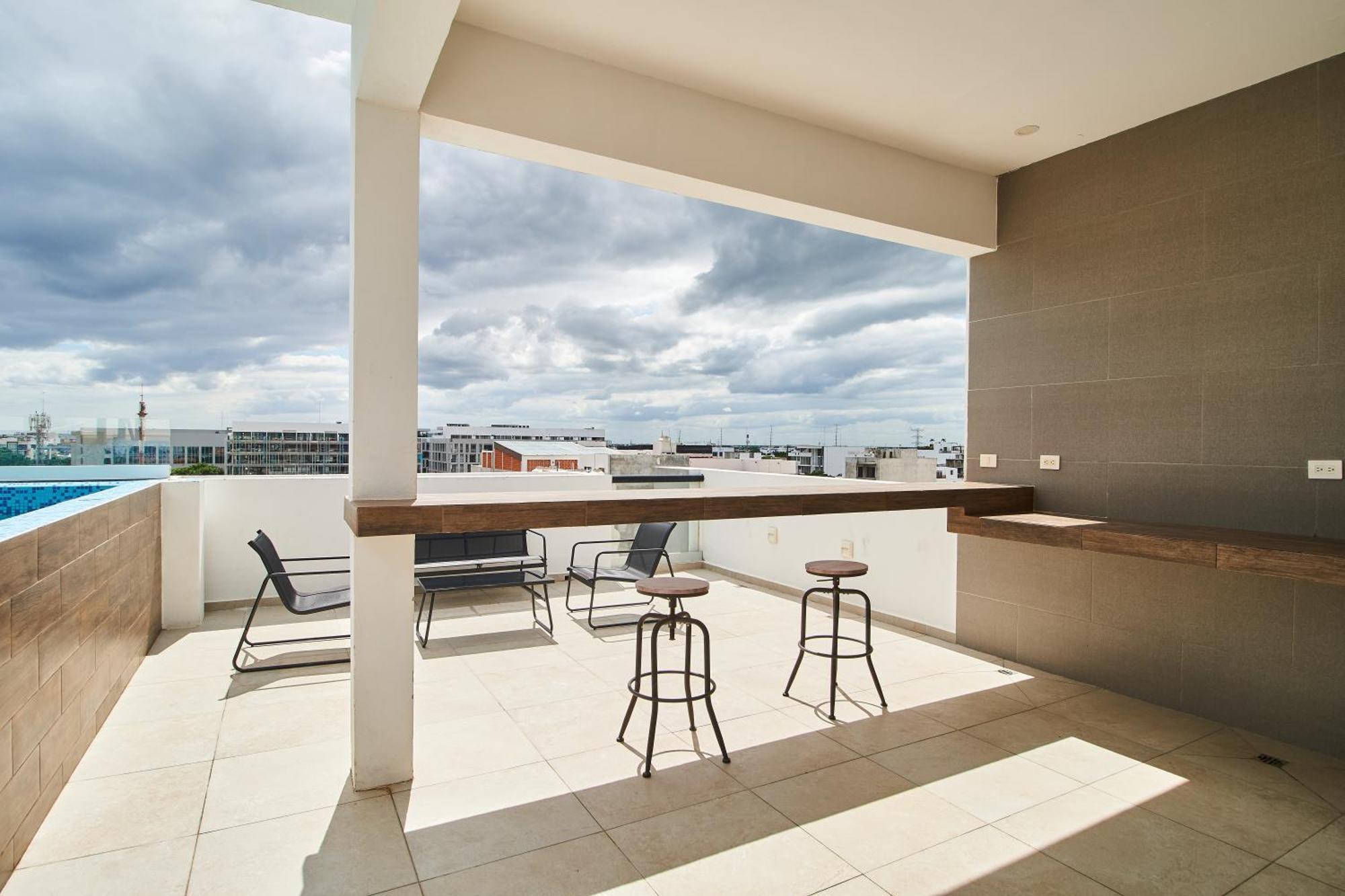 Torre 42 Playa Del Carmen By Lockey Aparthotel ภายนอก รูปภาพ