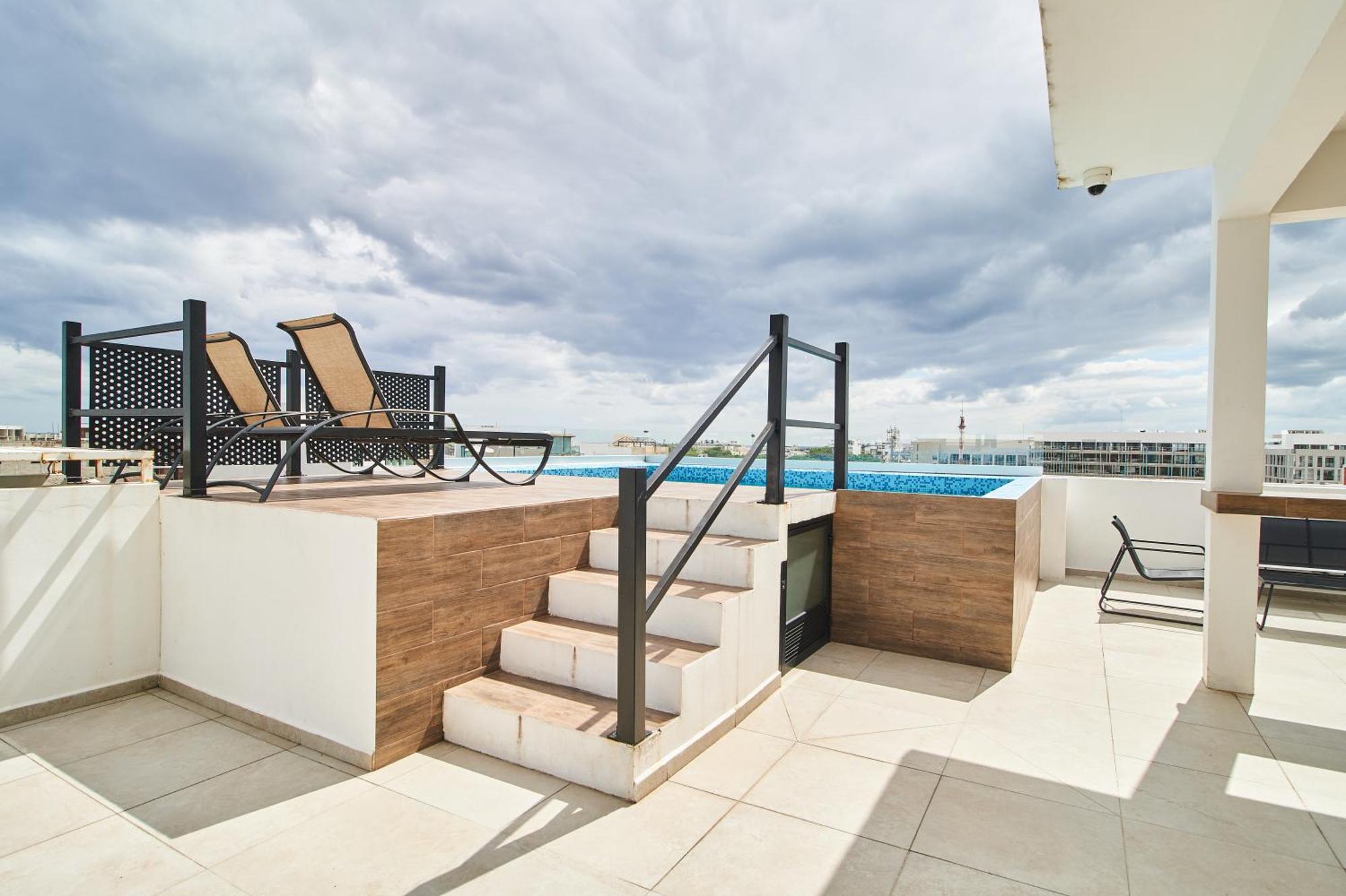 Torre 42 Playa Del Carmen By Lockey Aparthotel ภายนอก รูปภาพ